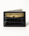 Card Holder - Italian Calfskin with Crocodile Pattern