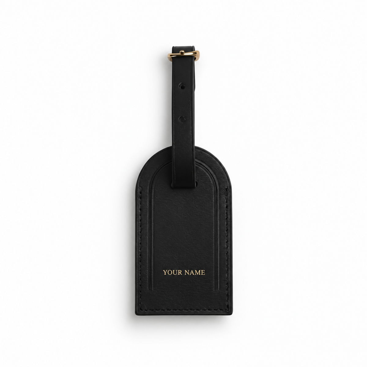 Luggage Tag - Full Grain Italian Vegetable Tanned Leather