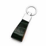 Key Fob - Italian Calfskin with Crocodile Pattern
